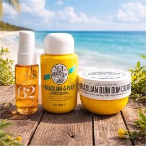 Sol de Janeiro Bum Bum Summer Jet Set Travel Kit Cheirosa 62 Cream Mist Gel